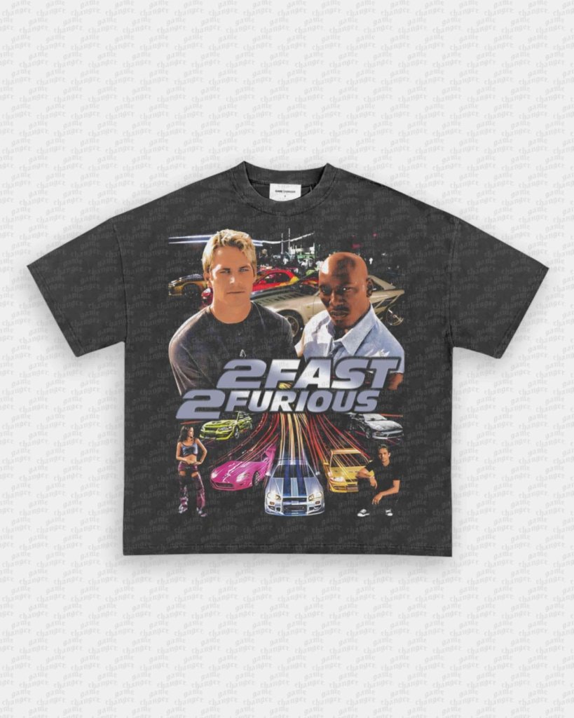 2 FAST 2 FURIOUS V2 TEE - VIP - GAME CHANGERS GRAPHIC TEE