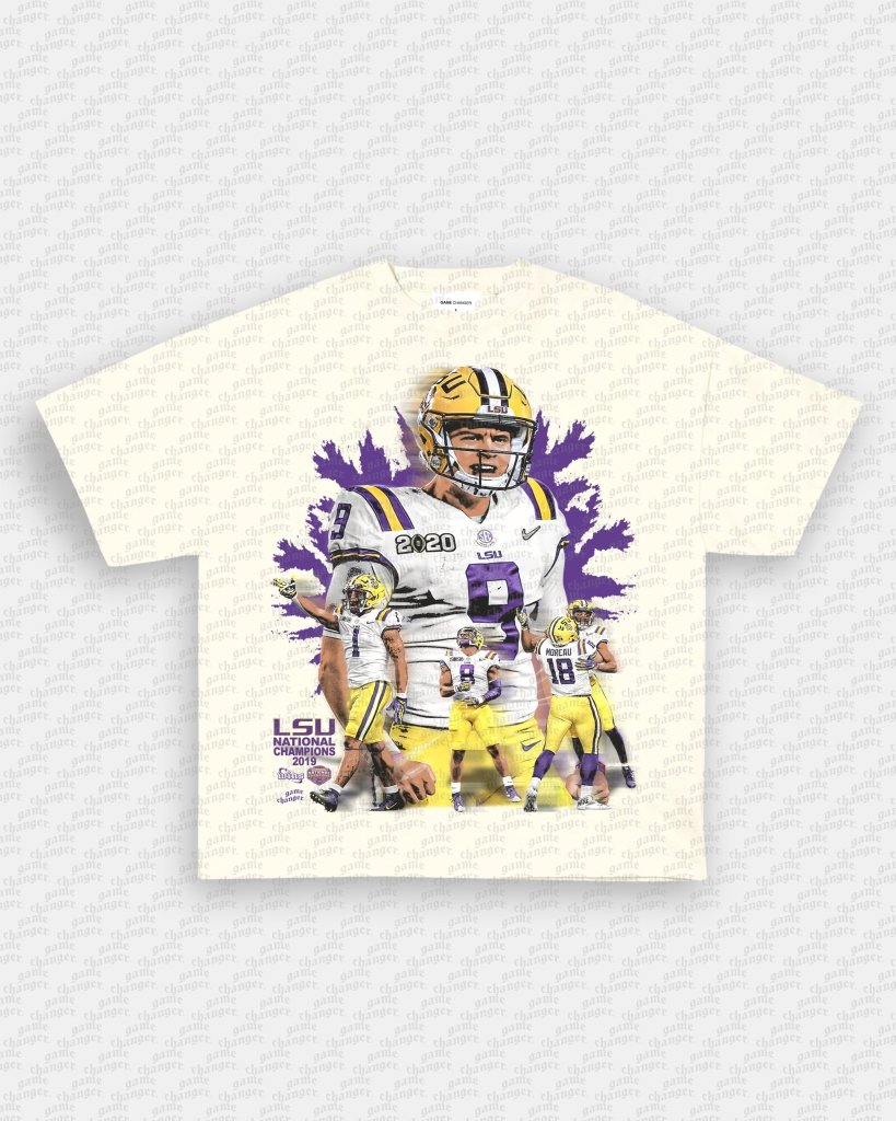 2019 NATIONAL CHAMPS - LSU V2 TEE - VIP - GAME CHANGERS TEE