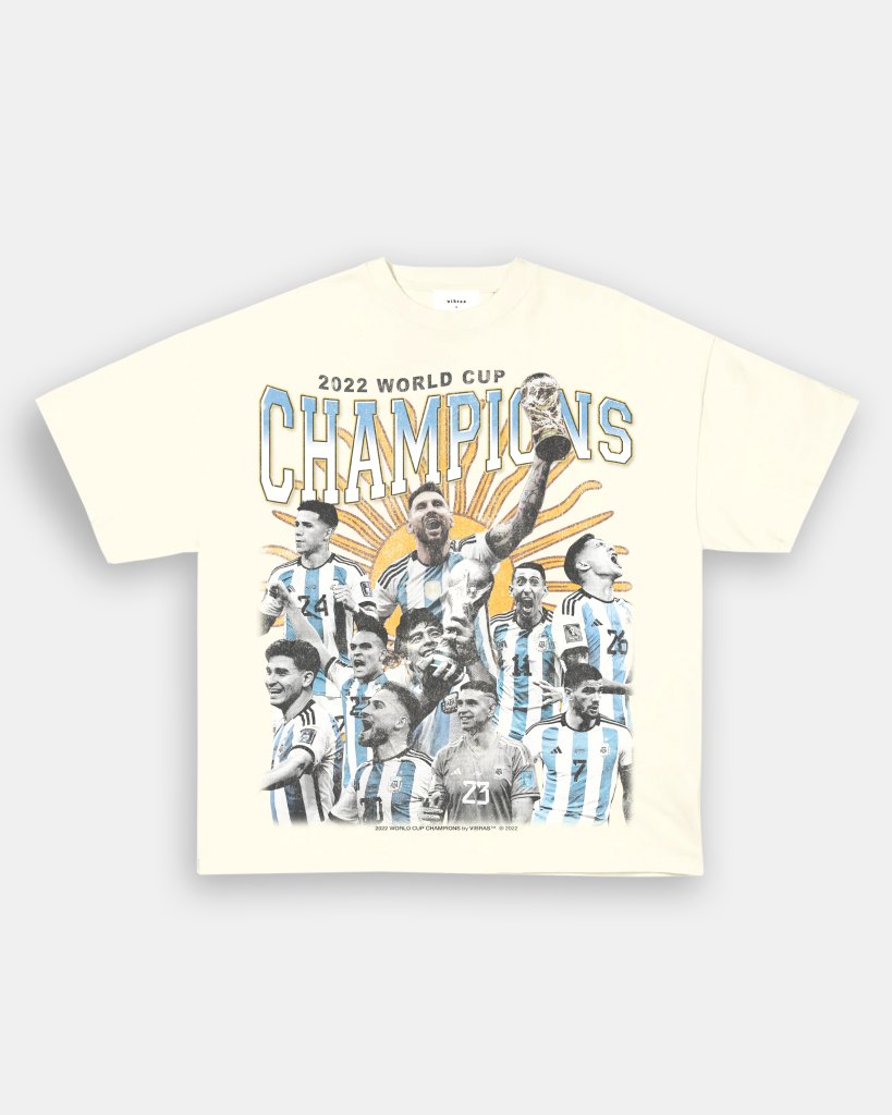 2022 WORLD CUP CHAMPIONS TEE - VIP - GAME CHANGERS TEE