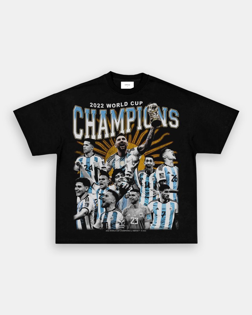 2022 WORLD CUP CHAMPIONS TEE - VIP - GAME CHANGERS TEE