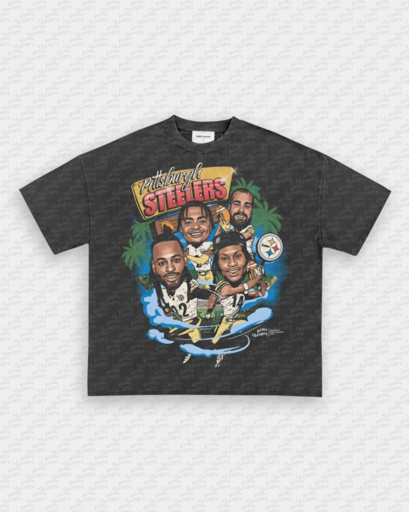 2024 BIG HEAD STEELERS V2 TEE - VIP - GAME CHANGERS - GAME CHANGERS GRAPHIC TEE