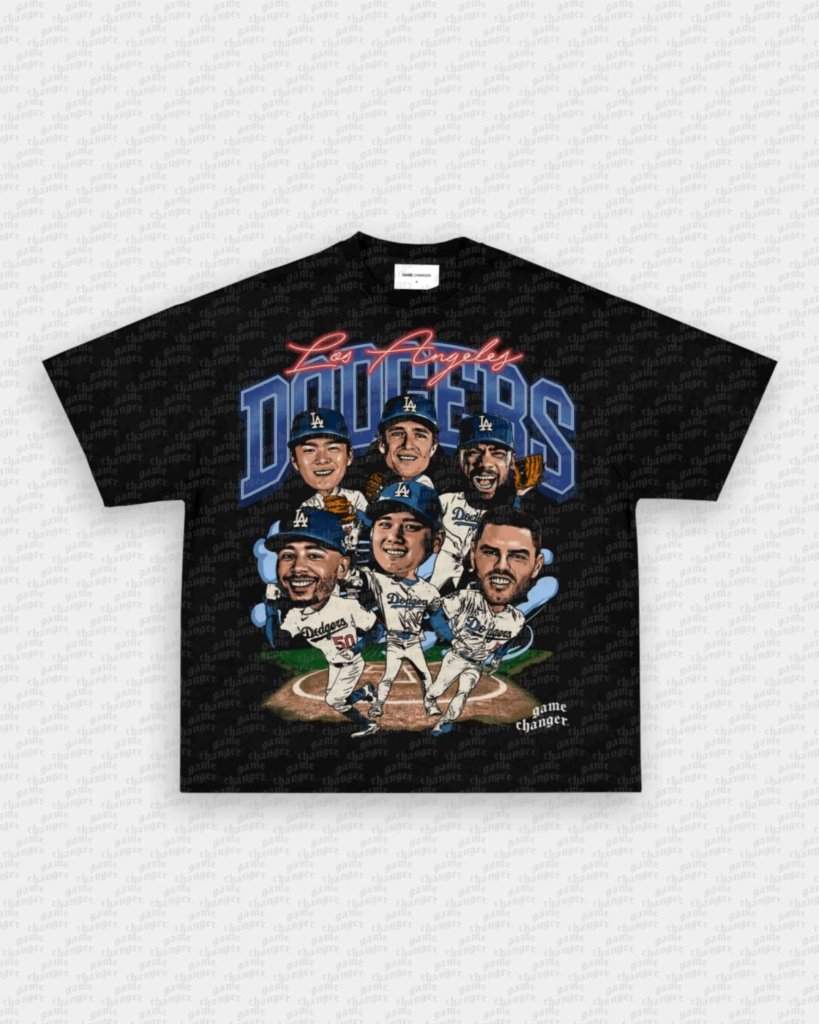 2025 BIG HEAD DODGERS TEE - VIP - GAME CHANGERS - GAME CHANGERS GRAPHIC TEE