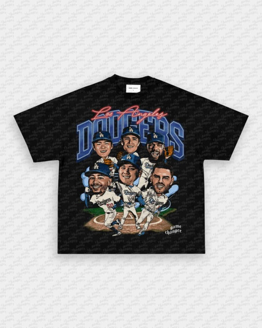 2025 BIG HEAD DODGERS TEE - VIP - GAME CHANGERS - GAME CHANGERS GRAPHIC TEE