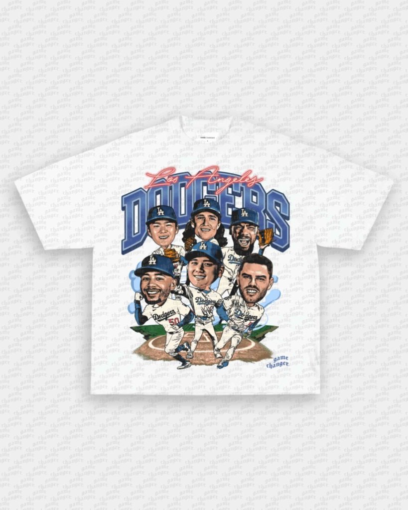 2025 BIG HEAD DODGERS TEE - VIP - GAME CHANGERS - GAME CHANGERS GRAPHIC TEE