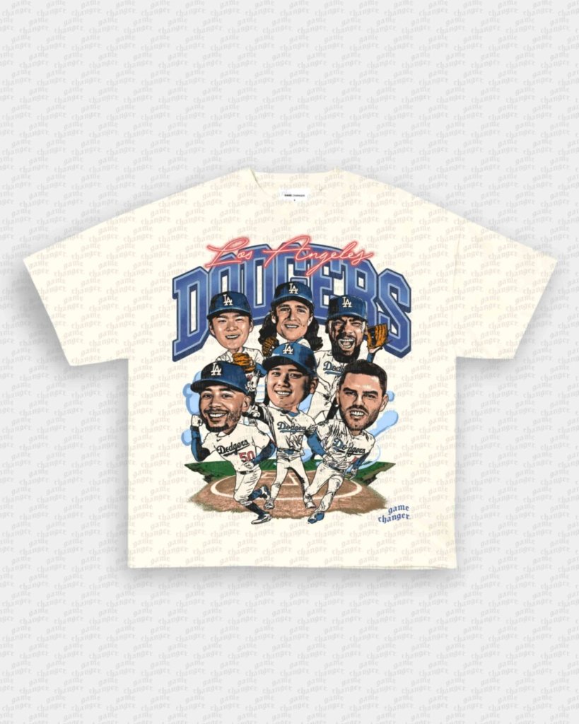2025 BIG HEAD DODGERS TEE - VIP - GAME CHANGERS - GAME CHANGERS GRAPHIC TEE