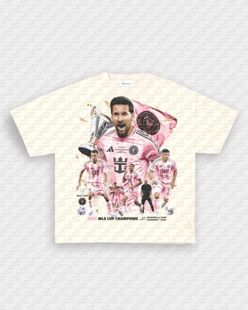 2025 MLS CHAMPS V2 TEE - VIP - GAME CHANGERS - GAME CHANGERS GRAPHIC TEE
