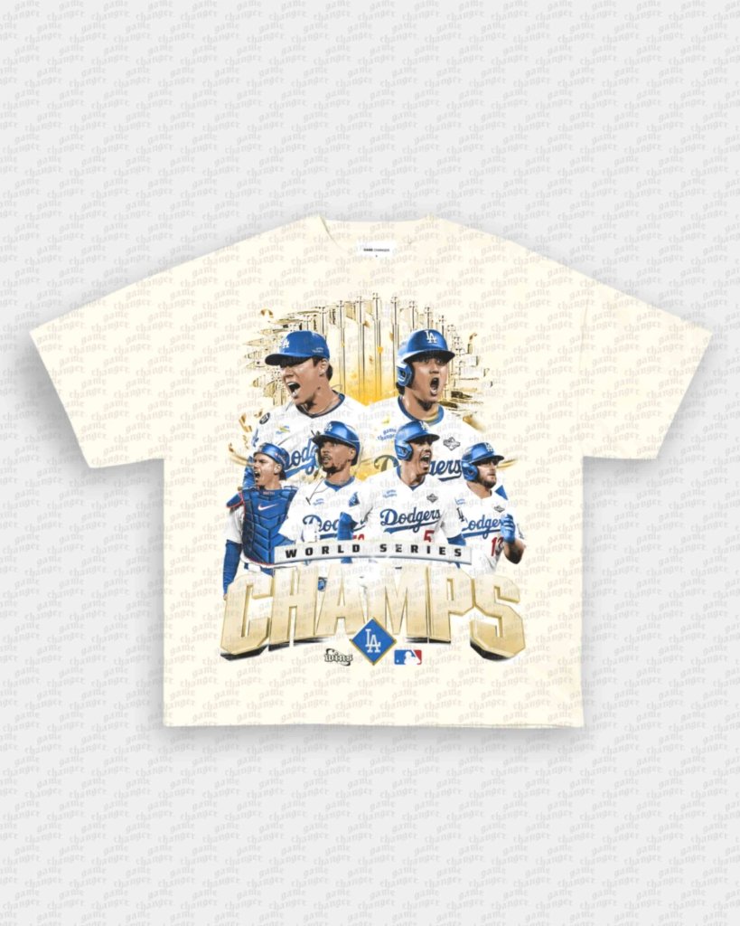 2025 WORLD SERIES CHAMPS TEE - VIP - GAME CHANGERS - GAME CHANGERS GRAPHIC TEE