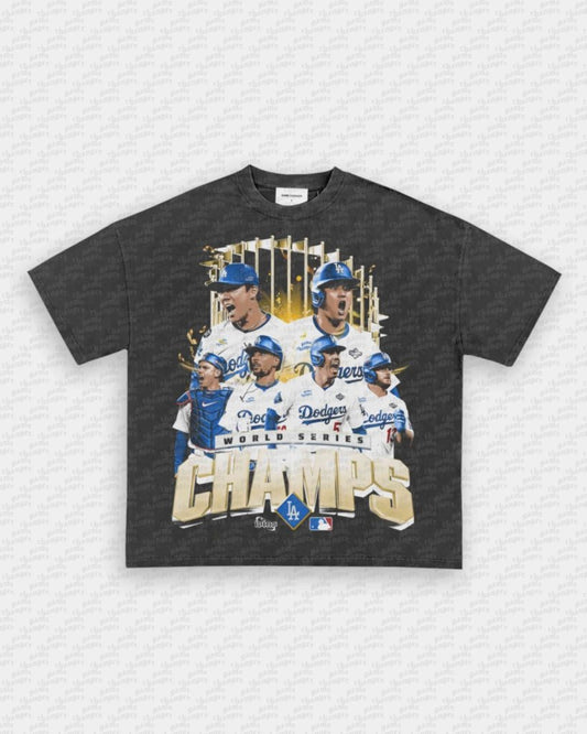 2025 WORLD SERIES CHAMPS TEE - VIP - GAME CHANGERS - GAME CHANGERS GRAPHIC TEE