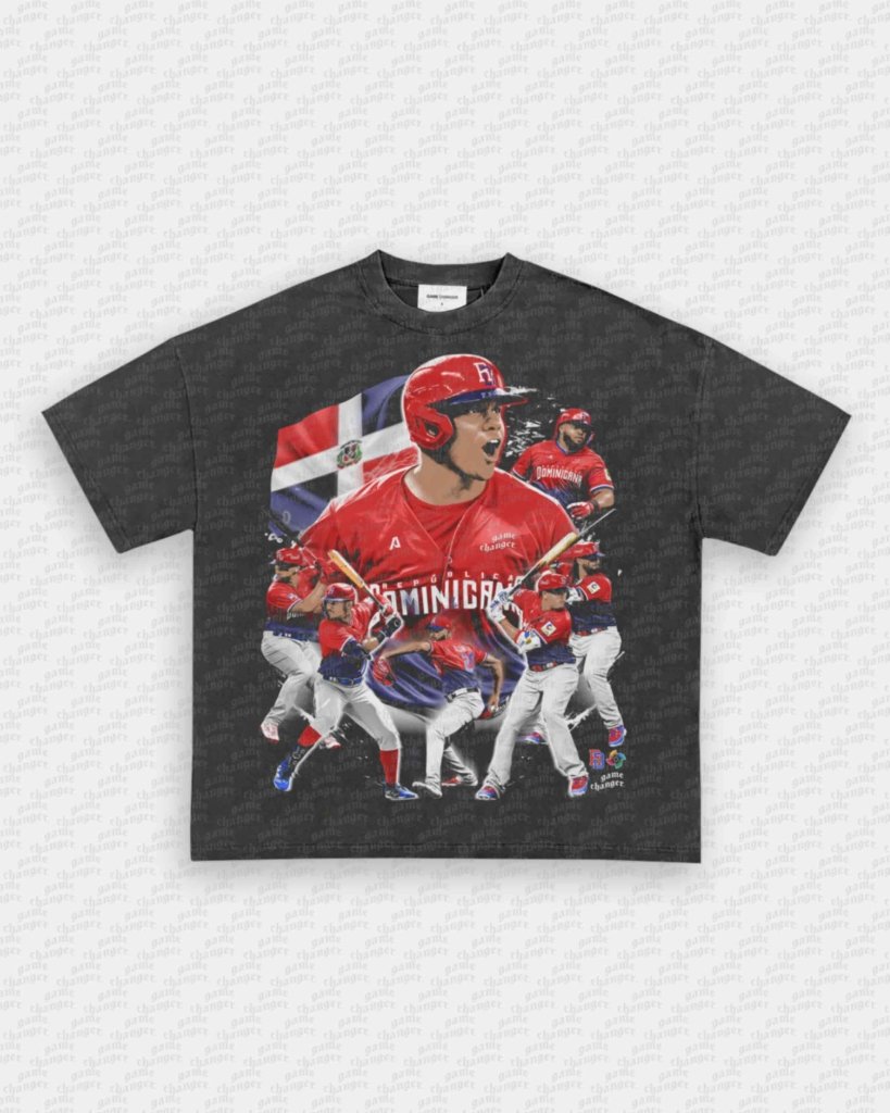 2026 WBC DOMINICAN REPUBLIC TEE - VIP - GAME CHANGERS - GAME CHANGERS GRAPHIC TEE