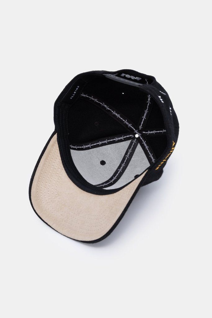 3D "A" BLOCK - ALLWINS HAT (BLACK/YELLOW) - VIP - GAME CHANGERS TEE