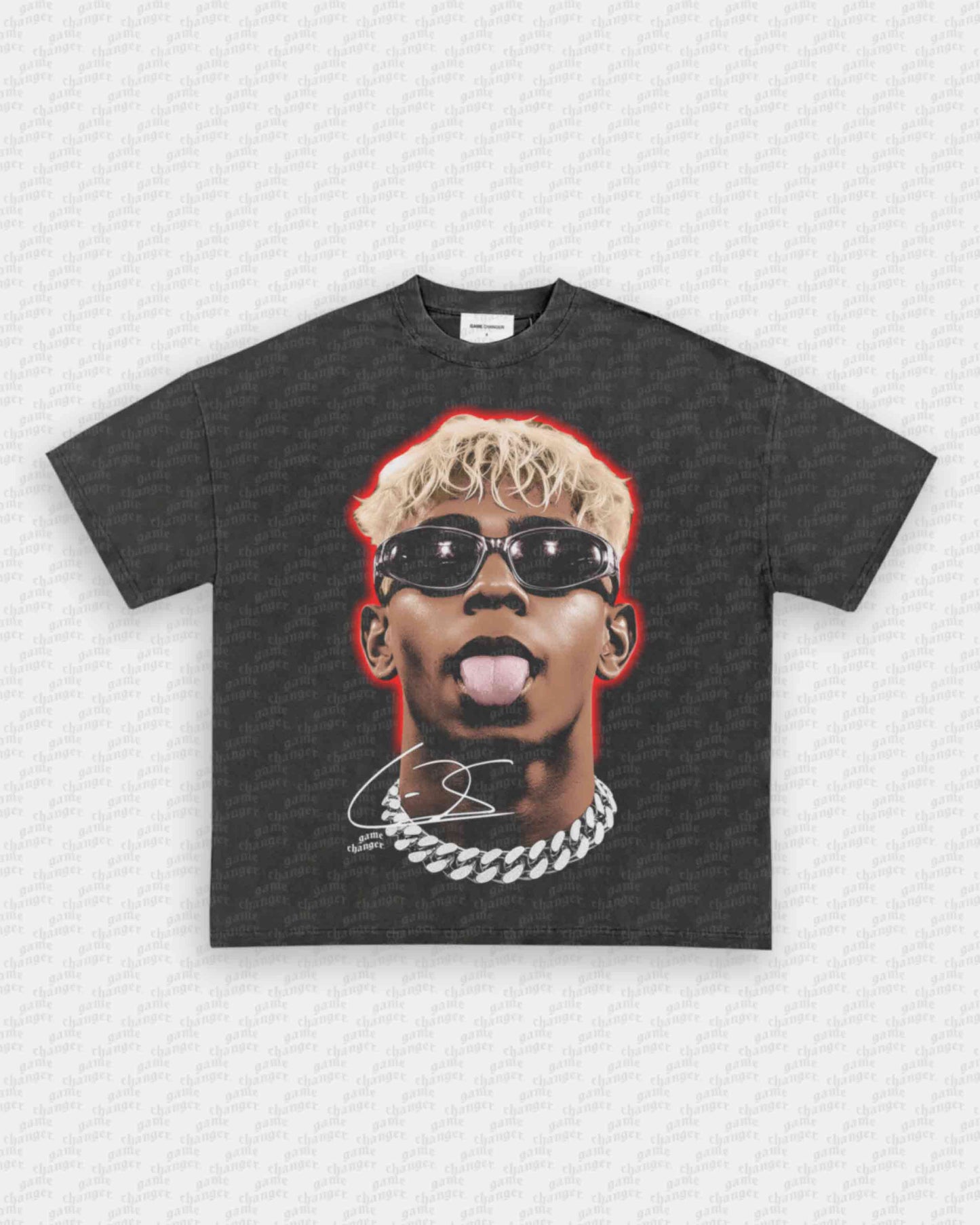 BIG FACE LAMINE TEE