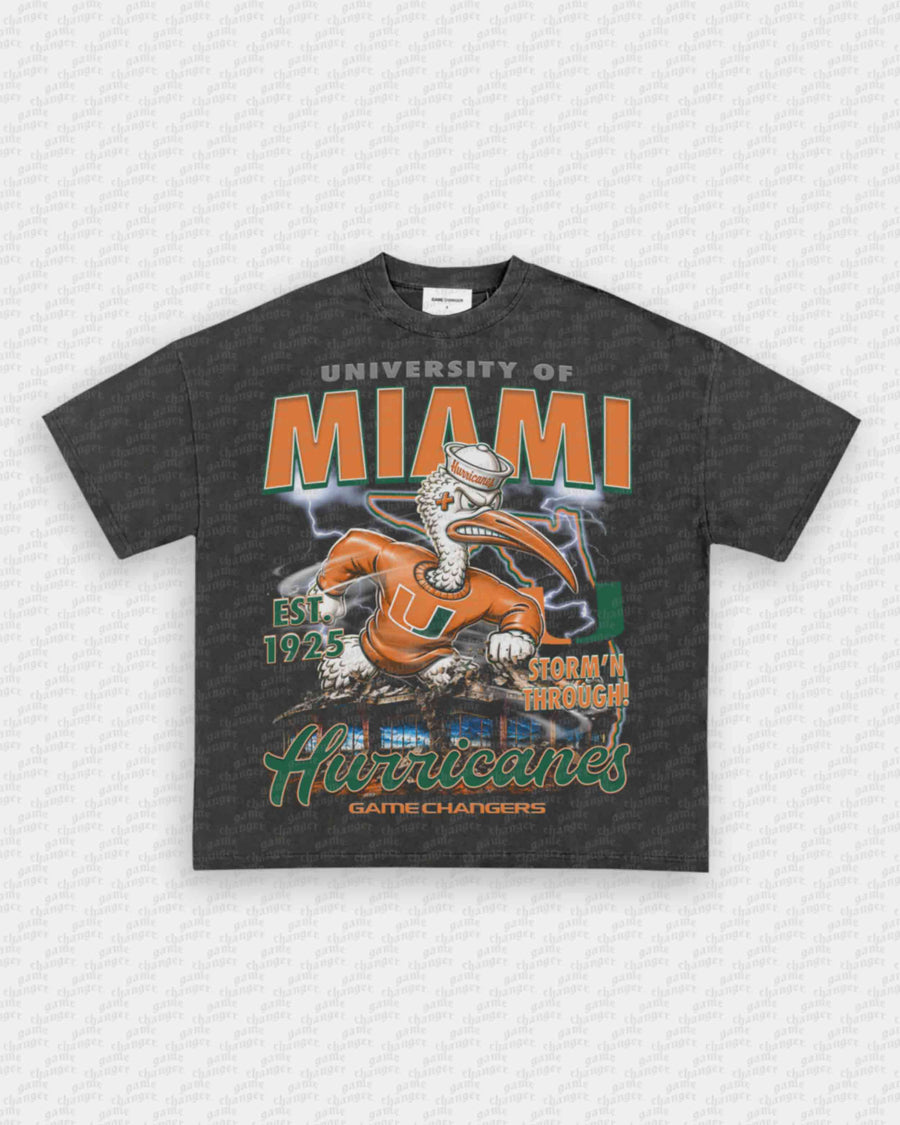 MIAMI FOOTBALL TEE - EcoBraces®