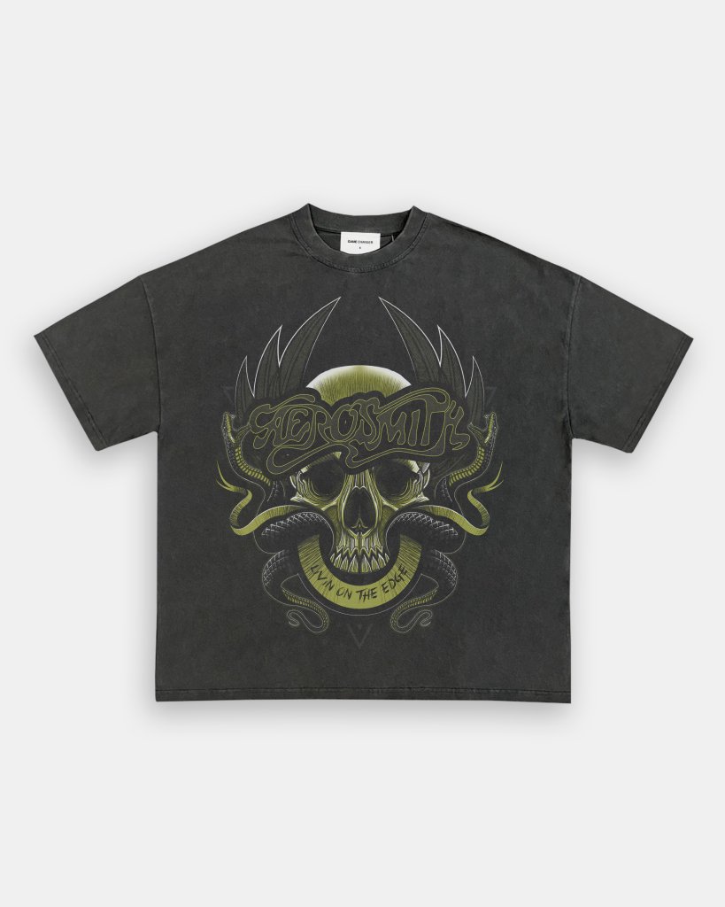 AEROSMITH LIVING ON THE EDGE TEE - VIP - GAME CHANGERS - GAME CHANGERS GRAPHIC TEE