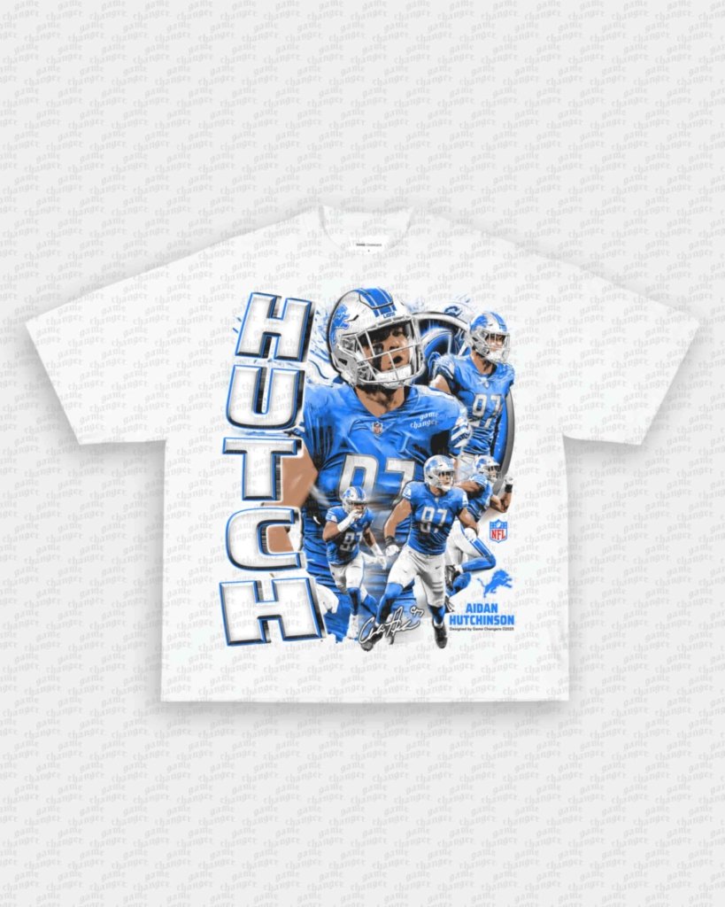 AIDAN HUTCHINSON V2 TEE - VIP - GAME CHANGERS - GAME CHANGERS GRAPHIC TEE
