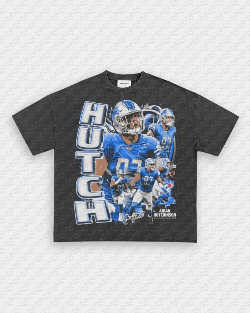 AIDAN HUTCHINSON V2 TEE - VIP - GAME CHANGERS - GAME CHANGERS GRAPHIC TEE