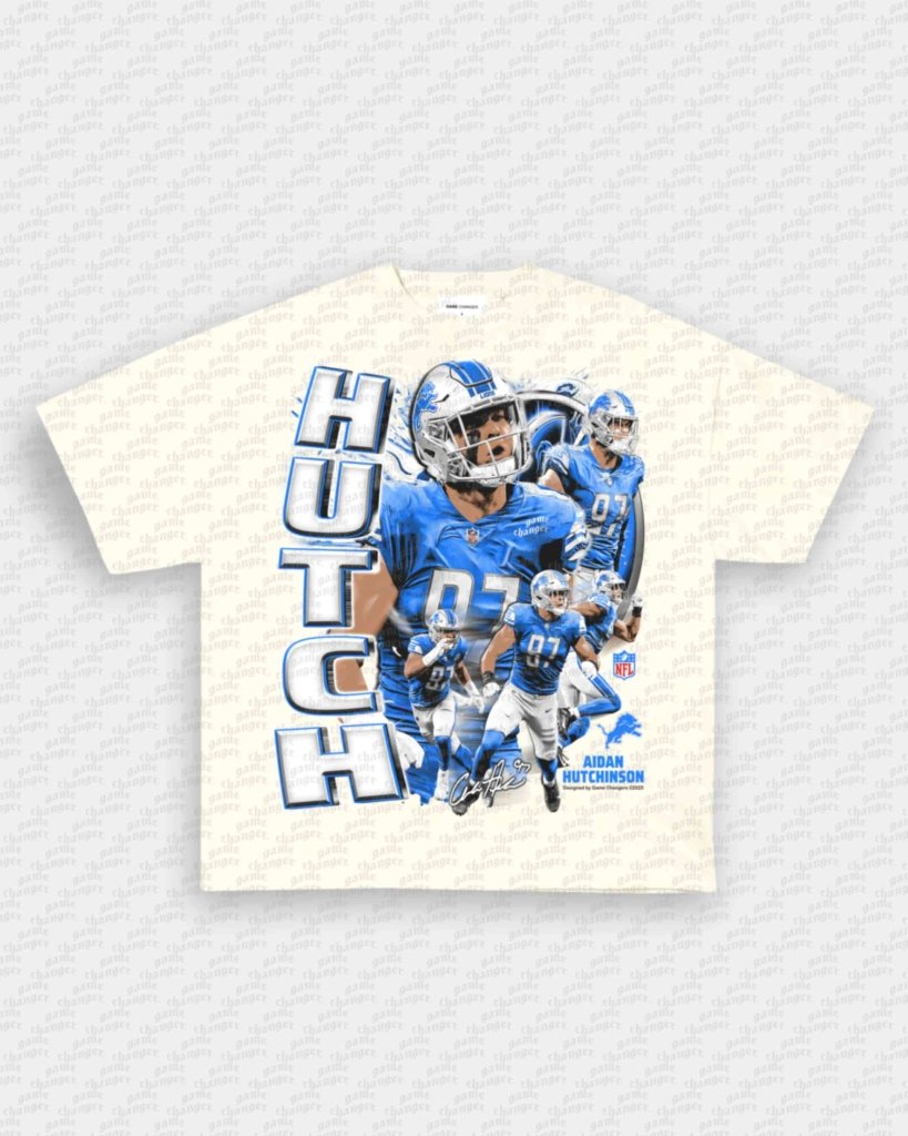 AIDAN HUTCHINSON V2 TEE - VIP - GAME CHANGERS - GAME CHANGERS GRAPHIC TEE