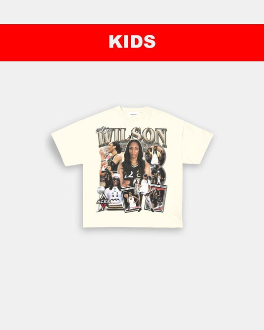 A'JA WILSON - KIDS TEE - VIP - GAME CHANGERS TEE
