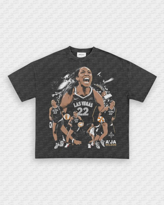 A'JA WILSON V2 TEE - VIP - GAME CHANGERS - GAME CHANGERS GRAPHIC TEE