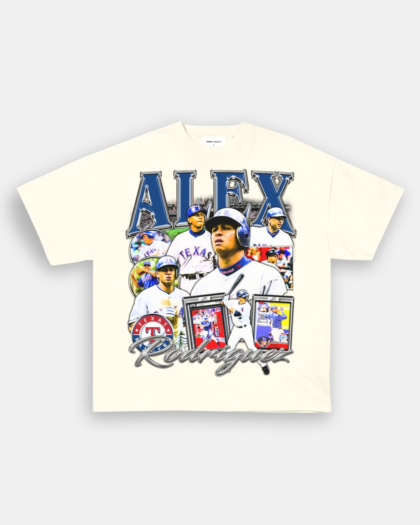 ALEX RODRIGUEZ - RANGERS TEE - VIP - GAME CHANGERS TEE