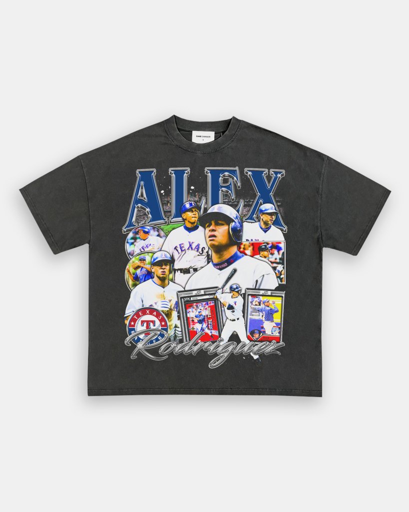 ALEX RODRIGUEZ - RANGERS TEE - VIP - GAME CHANGERS TEE