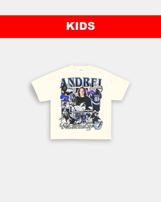 ANDREI VASILEVSKIY - KIDS TEE - VIP - GAME CHANGERS TEE