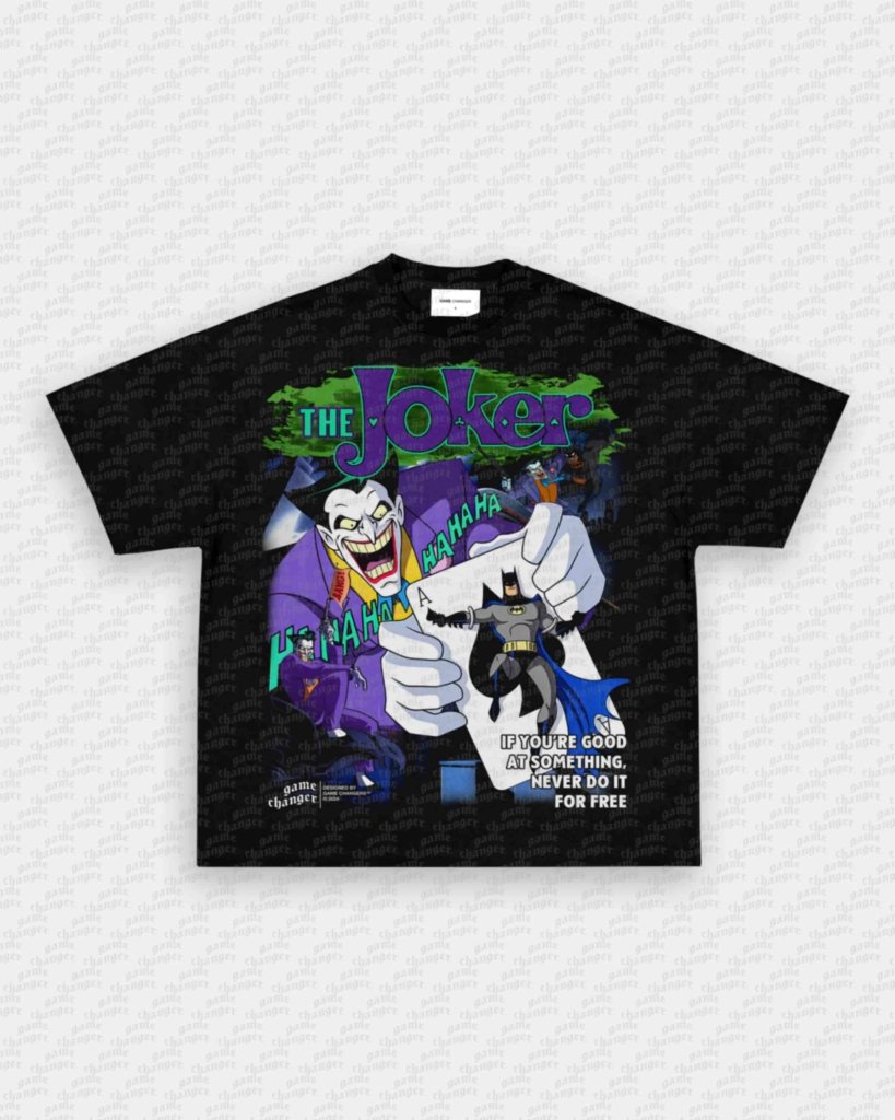 ANIMATED JOKER V2 TEE - VIP - GAME CHANGERS GRAPHIC TEE