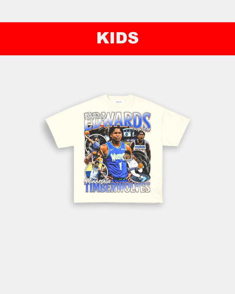 ANTHONY EDWARDS - KIDS TEE - VIP - GAME CHANGERS TEE