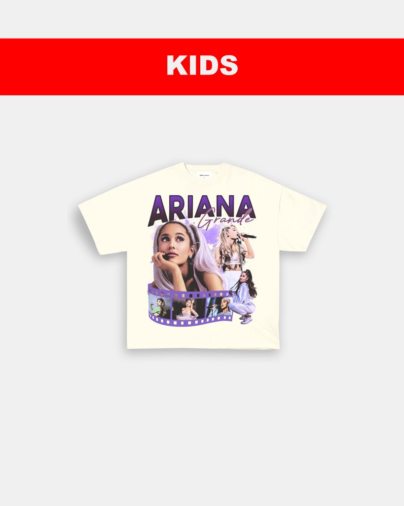 ARIANA GRANDE - KIDS TEE - VIP - GAME CHANGERS TEE