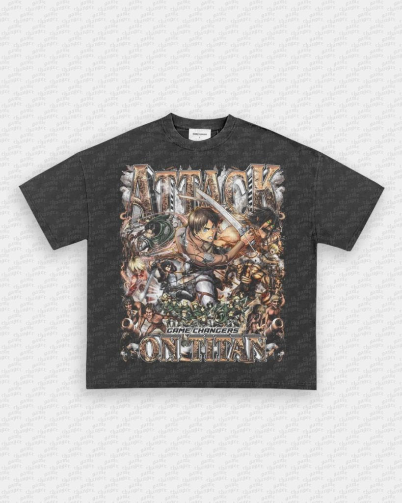 ATTACK ON TITAN TEE - VIP - GAME CHANGERS - GAME CHANGERS GRAPHIC TEE