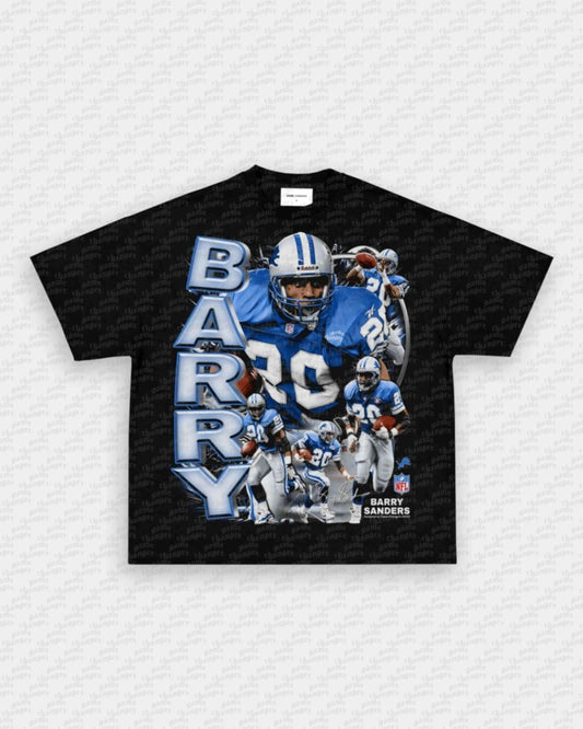 BARRY SANDERS V2 TEE - VIP - GAME CHANGERS - GAME CHANGERS GRAPHIC TEE