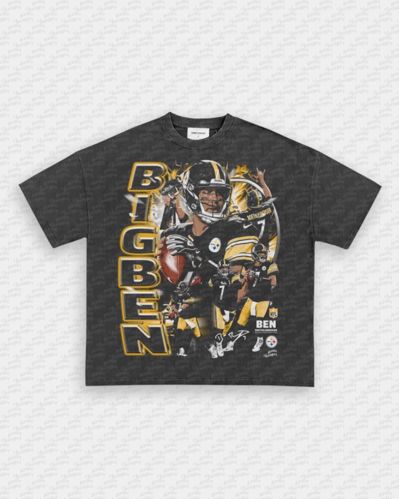 BEN ROETHLISBERGER V2 TEE - VIP - GAME CHANGERS - GAME CHANGERS GRAPHIC TEE