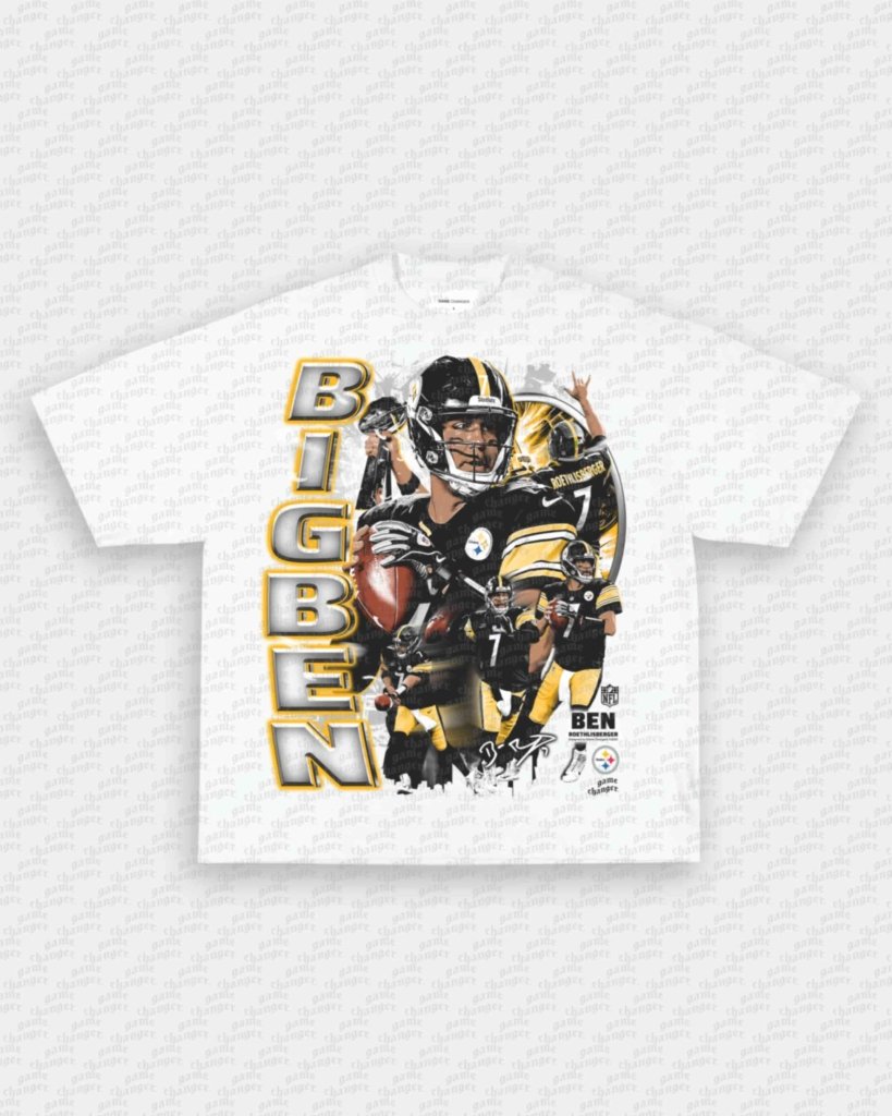 BEN ROETHLISBERGER V2 TEE - VIP - GAME CHANGERS - GAME CHANGERS GRAPHIC TEE