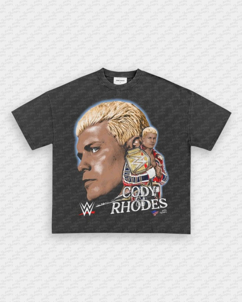 BIG FACE CODY RHODES TEE - VIP - GAME CHANGERS - GAME CHANGERS GRAPHIC TEE
