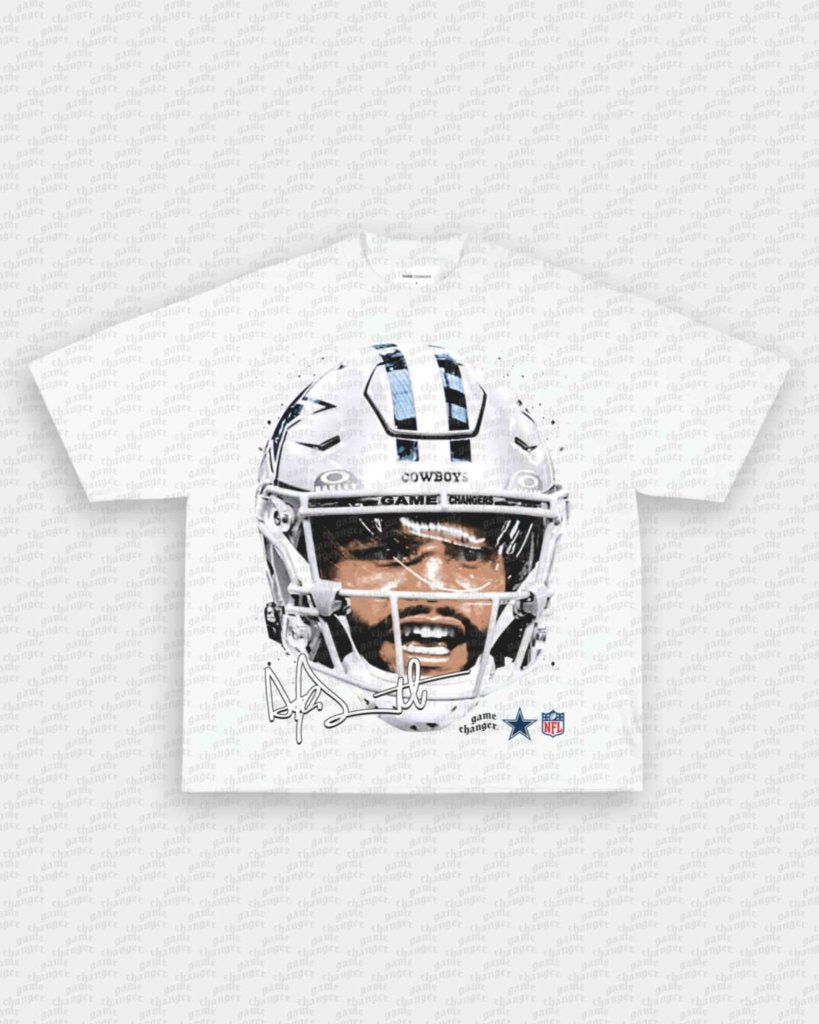 BIG FACE DAK PRESCOTT TEE - VIP - GAME CHANGERS - GAME CHANGERS GRAPHIC TEE