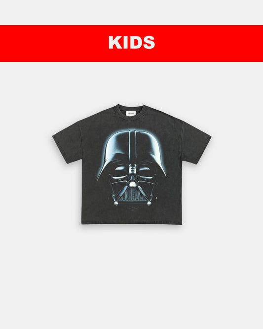 BIG FACE DARTH VADER - KIDS TEE - VIP - GAME CHANGERS TEE