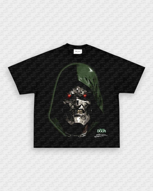 BIG FACE DOCTOR DOOM TEE - VIP - GAME CHANGERS GRAPHIC TEE
