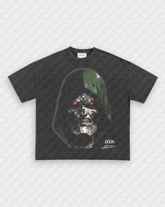 BIG FACE DOCTOR DOOM TEE - VIP - GAME CHANGERS GRAPHIC TEE