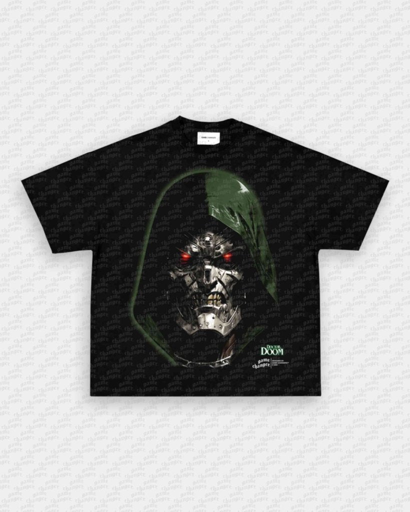 BIG FACE DOCTOR DOOM TEE - VIP - GAME CHANGERS GRAPHIC TEE