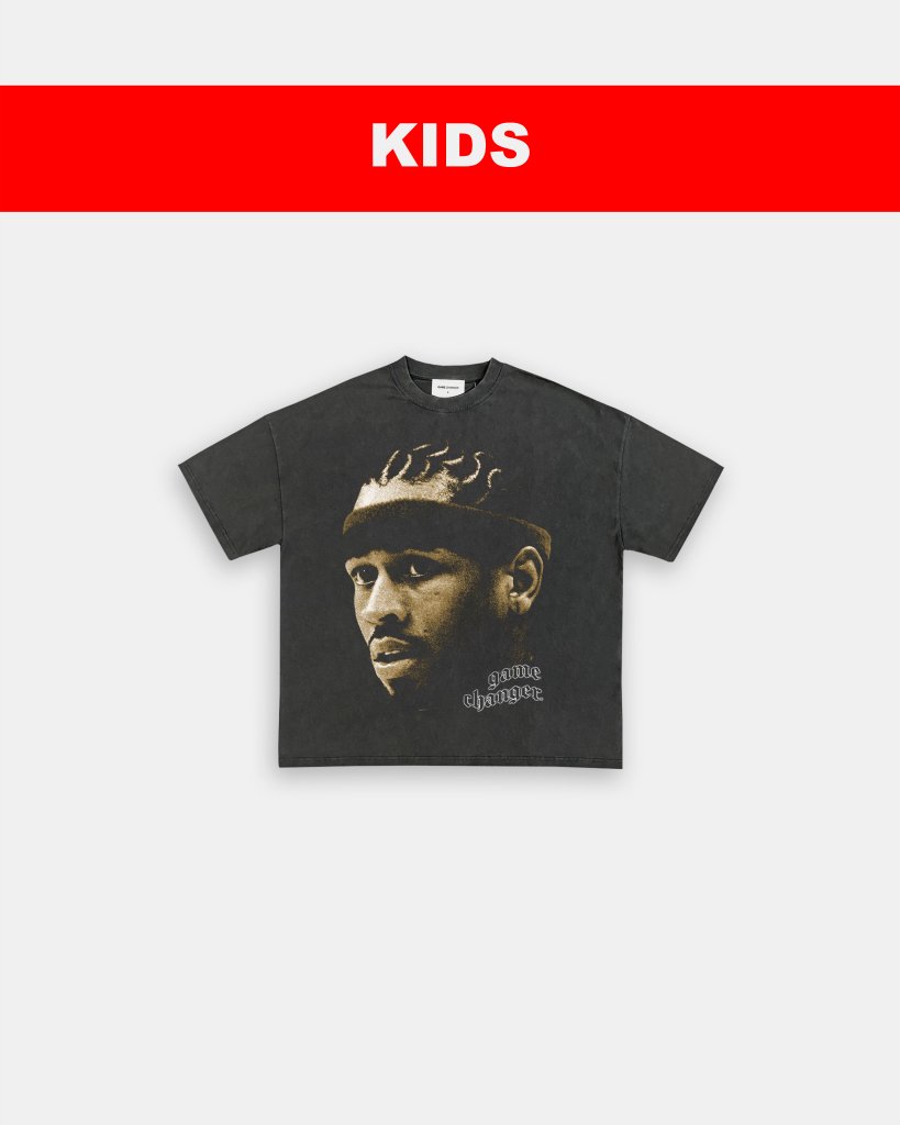 BIG FACE IVERSON - KIDS TEE - VIP - GAME CHANGERS TEE