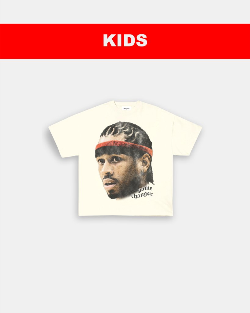 BIG FACE IVERSON - KIDS TEE - VIP - GAME CHANGERS TEE