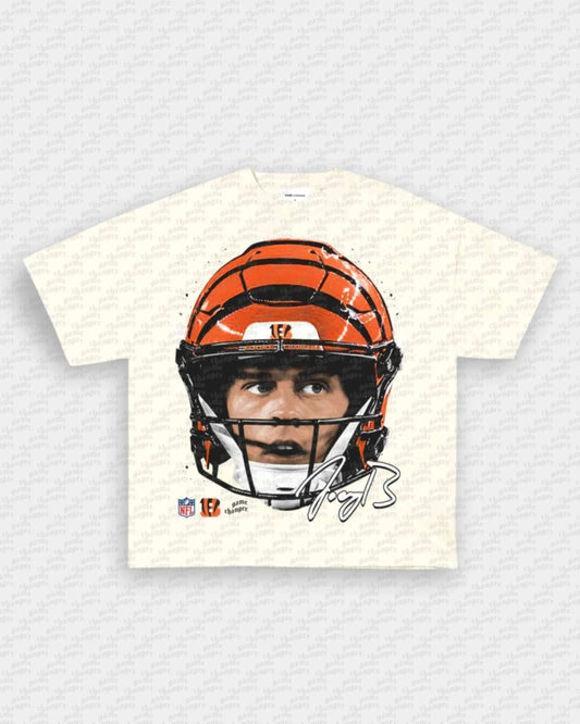 BIG FACE JOE BURROW TEE - VIP - GAME CHANGERS - GAME CHANGERS GRAPHIC TEE