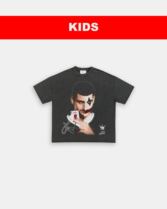 BIG FACE JOKIC - KIDS TEE - VIP - GAME CHANGERS TEE