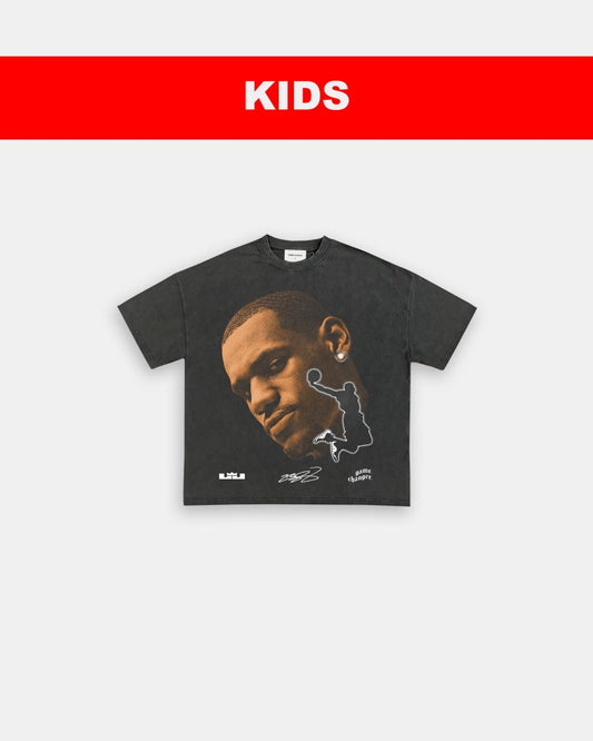 BIG FACE LEBRON - KIDS TEE - VIP - GAME CHANGERS TEE