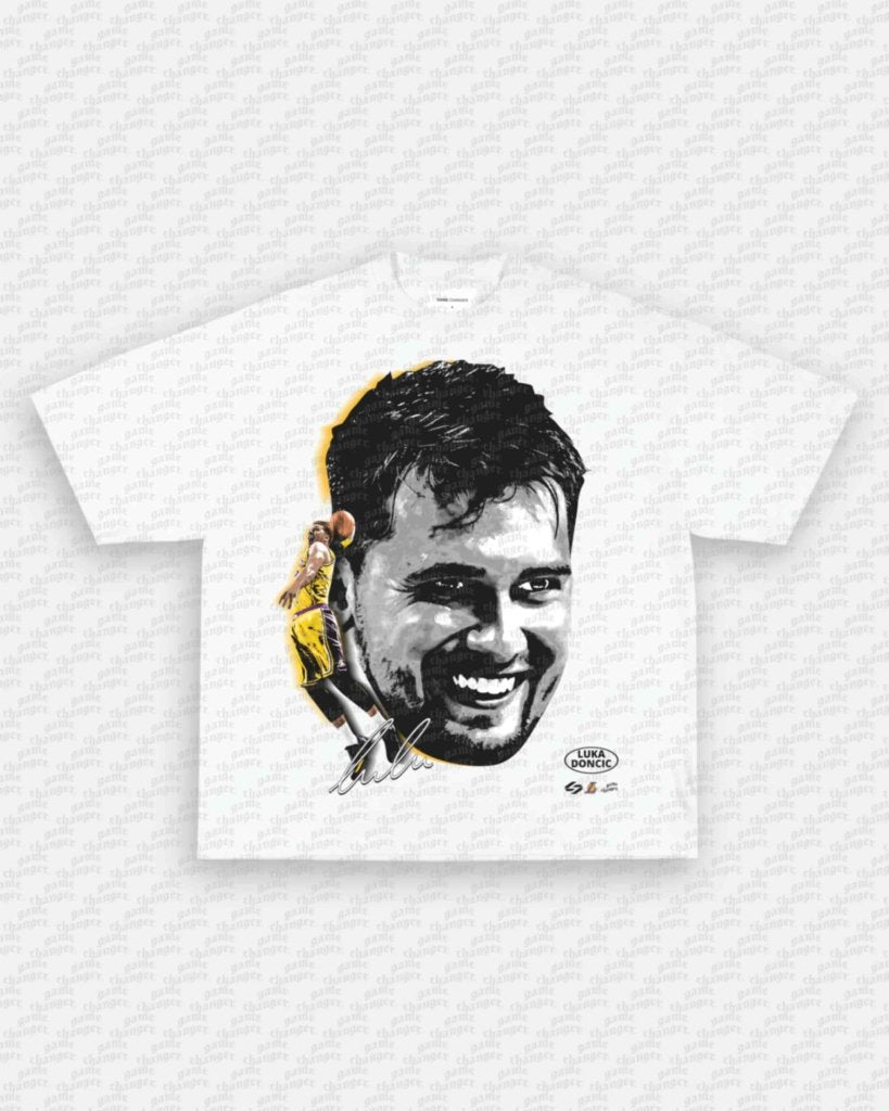 BIG FACE LUKA TEE - VIP - GAME CHANGERS - GAME CHANGERS GRAPHIC TEE