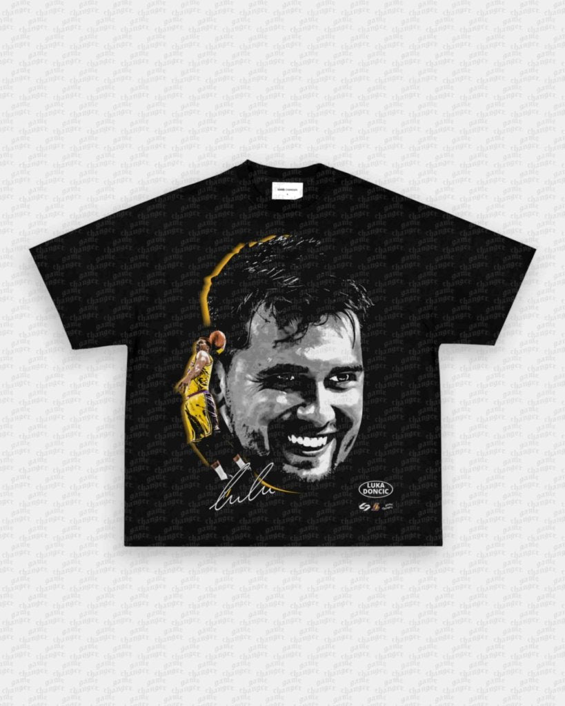 BIG FACE LUKA TEE - VIP - GAME CHANGERS - GAME CHANGERS GRAPHIC TEE