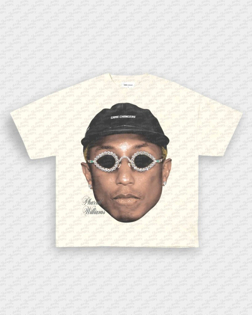 BIG FACE PHARRELL TEE - VIP - GAME CHANGERS GRAPHIC TEE