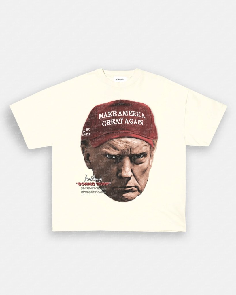 BIG FACE TRUMP TEE - VIP - GAME CHANGERS TEE