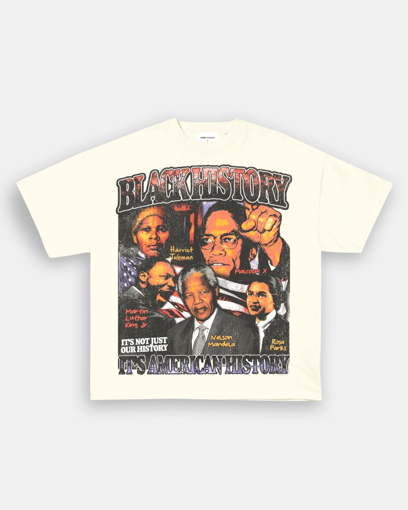BLACK HISTORY TEE - VIP - GAME CHANGERS TEE