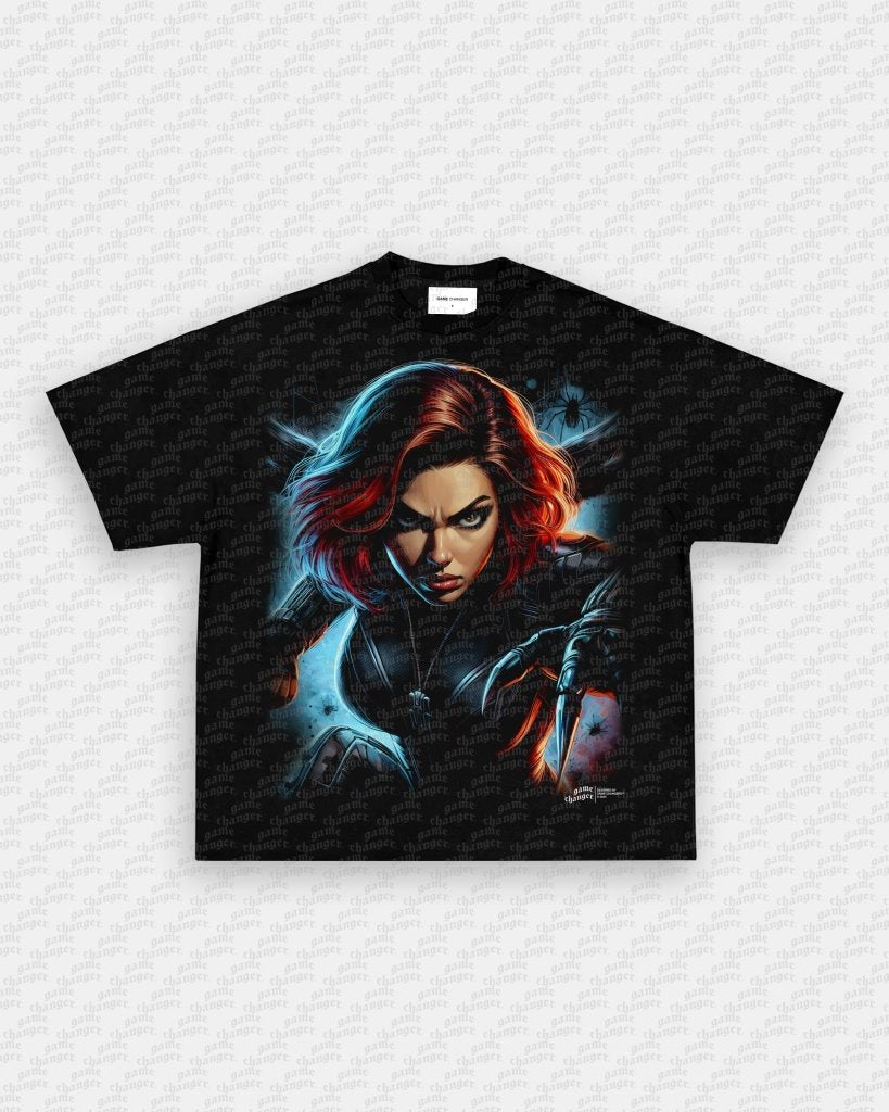 BLACK WIDOW TEE - VIP - GAME CHANGERS TEE