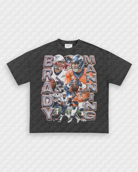 BRADY VS MANNING TEE - VIP - GAME CHANGERS - GAME CHANGERS GRAPHIC TEE